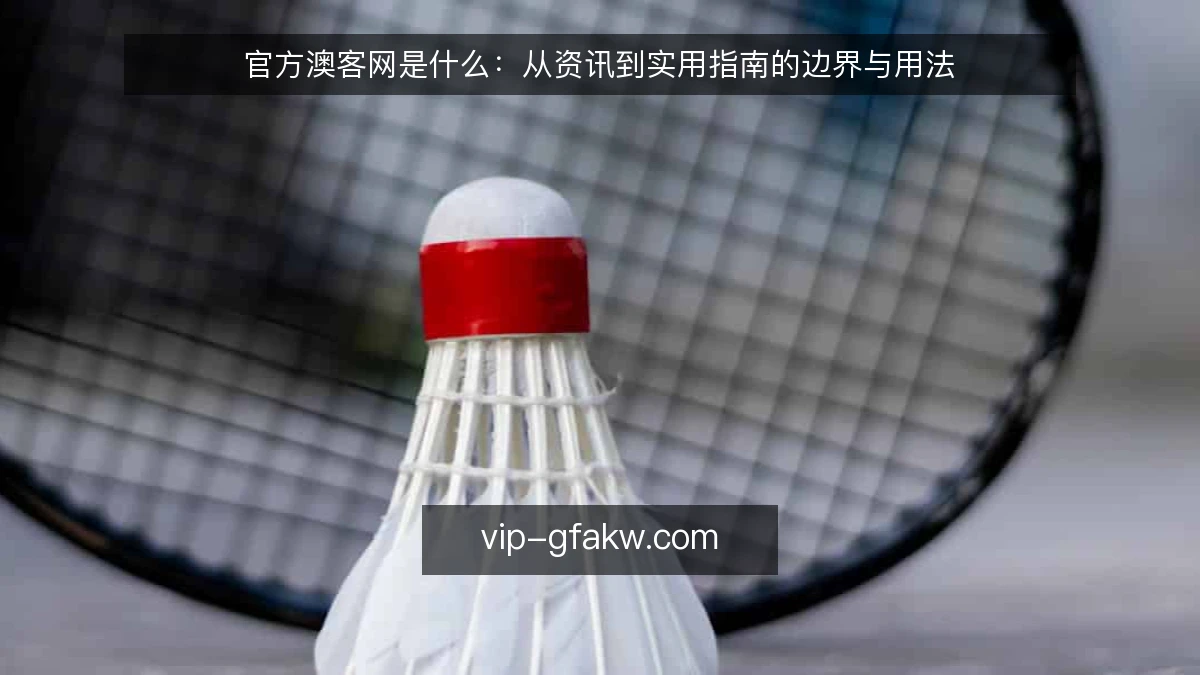 官方澳客网是什么：从资讯到实用指南的边界与用法